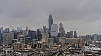 Weather camera view of UIC - University of Illinois Chicago.