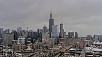 Weather camera view of UIC - University of Illinois Chicago.