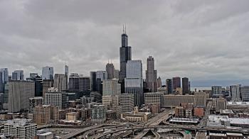 Weather camera view of UIC - University of Illinois Chicago.
