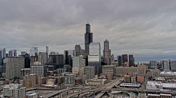 Weather camera view of UIC - University of Illinois Chicago.