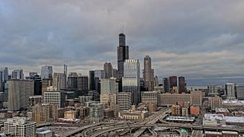 Weather camera view of UIC - University of Illinois Chicago.