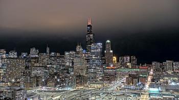 Weather camera view of UIC - University of Illinois Chicago.