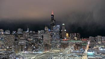 Weather camera view of UIC - University of Illinois Chicago.