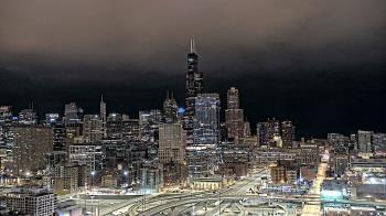 Weather camera view of UIC - University of Illinois Chicago.