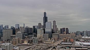 Weather camera view of UIC - University of Illinois Chicago.