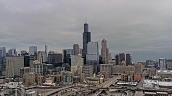 Weather camera view of UIC - University of Illinois Chicago.