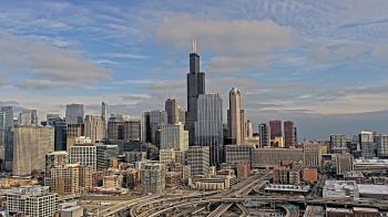 Weather camera view of UIC - University of Illinois Chicago.
