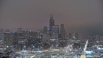 Weather camera view of UIC - University of Illinois Chicago.