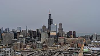 Weather camera view of UIC - University of Illinois Chicago.