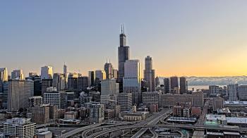 Weather camera view of UIC - University of Illinois Chicago.