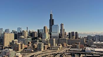 Weather camera view of UIC - University of Illinois Chicago.