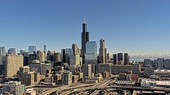 Weather camera view of UIC - University of Illinois Chicago.