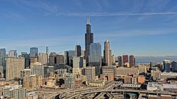 Weather camera view of UIC - University of Illinois Chicago.