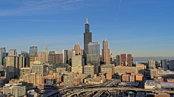 Weather camera view of UIC - University of Illinois Chicago.