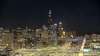Weather camera view of UIC - University of Illinois Chicago.