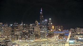 Weather camera view of UIC - University of Illinois Chicago.