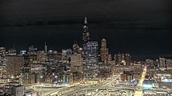 Weather camera view of UIC - University of Illinois Chicago.