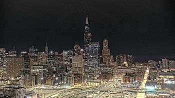 Weather camera view of UIC - University of Illinois Chicago.