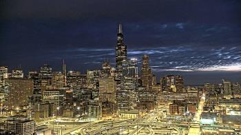 Weather camera view of UIC - University of Illinois Chicago.