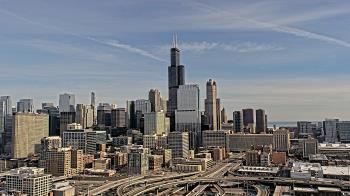 Weather camera view of UIC - University of Illinois Chicago.