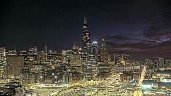 Weather camera view of UIC - University of Illinois Chicago.