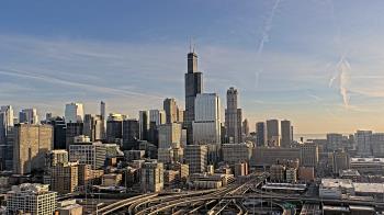 Weather camera view of UIC - University of Illinois Chicago.