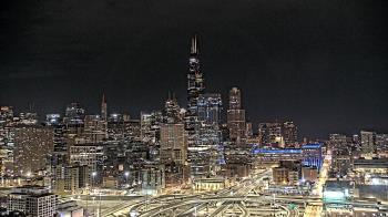 Weather camera view of UIC - University of Illinois Chicago.