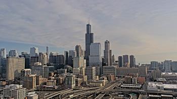 Weather camera view of UIC - University of Illinois Chicago.