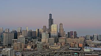 Weather camera view of UIC - University of Illinois Chicago.