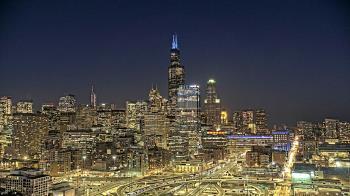 Weather camera view of UIC - University of Illinois Chicago.