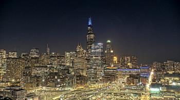 Weather camera view of UIC - University of Illinois Chicago.