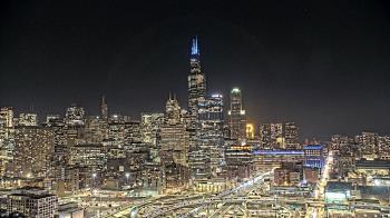 Weather camera view of UIC - University of Illinois Chicago.