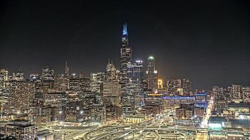 Weather camera view of UIC - University of Illinois Chicago.