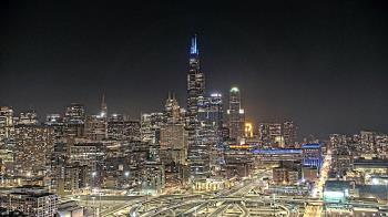 Weather camera view of UIC - University of Illinois Chicago.