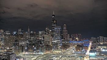 Weather camera view of UIC - University of Illinois Chicago.