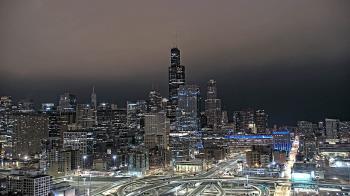 Weather camera view of UIC - University of Illinois Chicago.