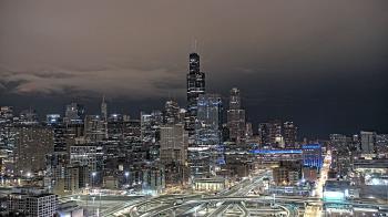 Weather camera view of UIC - University of Illinois Chicago.