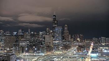 Weather camera view of UIC - University of Illinois Chicago.