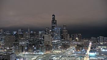 Weather camera view of UIC - University of Illinois Chicago.