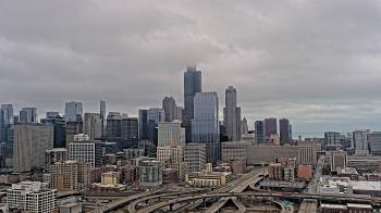Weather camera view of UIC - University of Illinois Chicago.