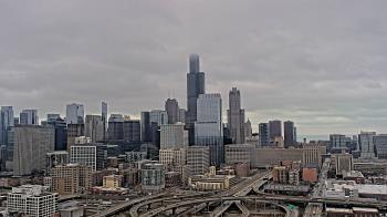 Weather camera view of UIC - University of Illinois Chicago.