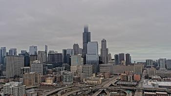 Weather camera view of UIC - University of Illinois Chicago.