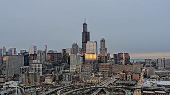 Weather camera view of UIC - University of Illinois Chicago.