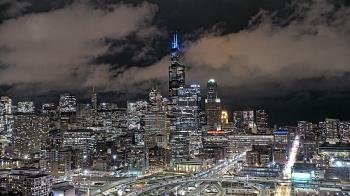 Weather camera view of UIC - University of Illinois Chicago.
