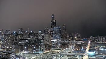 Weather camera view of UIC - University of Illinois Chicago.