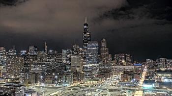 Weather camera view of UIC - University of Illinois Chicago.