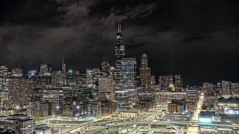 Weather camera view of UIC - University of Illinois Chicago.