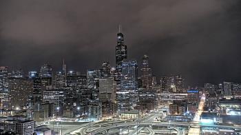 Weather camera view of UIC - University of Illinois Chicago.