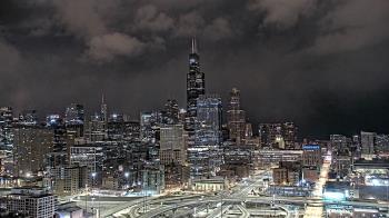 Weather camera view of UIC - University of Illinois Chicago.