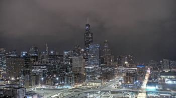 Weather camera view of UIC - University of Illinois Chicago.